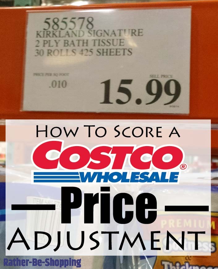 Costco Price Adjustment